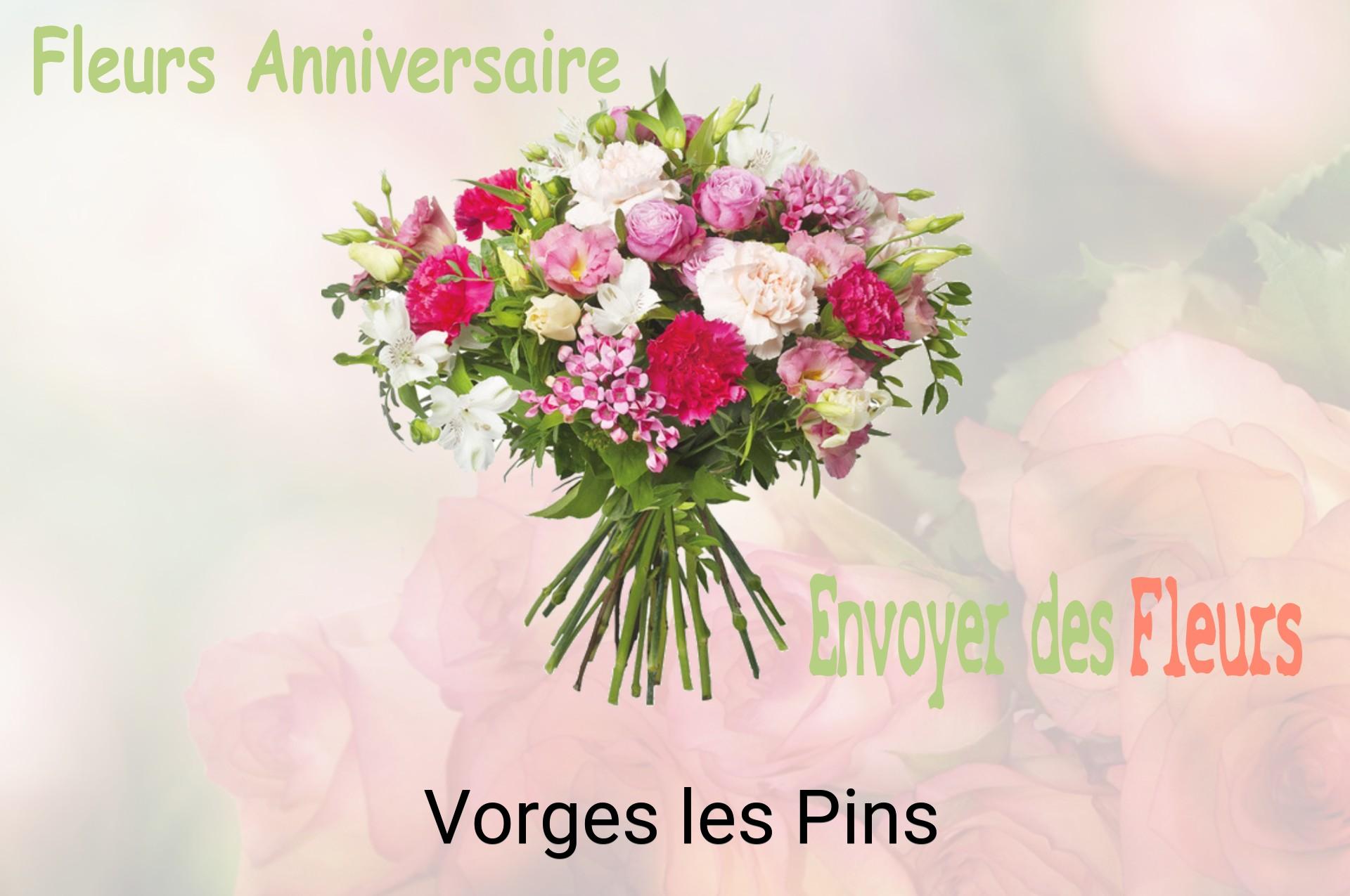 Bouquet de fleurs d’anniversaire livré à Vorges-les-Pins